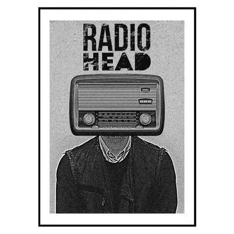 Постер в рамке "Radiohead"