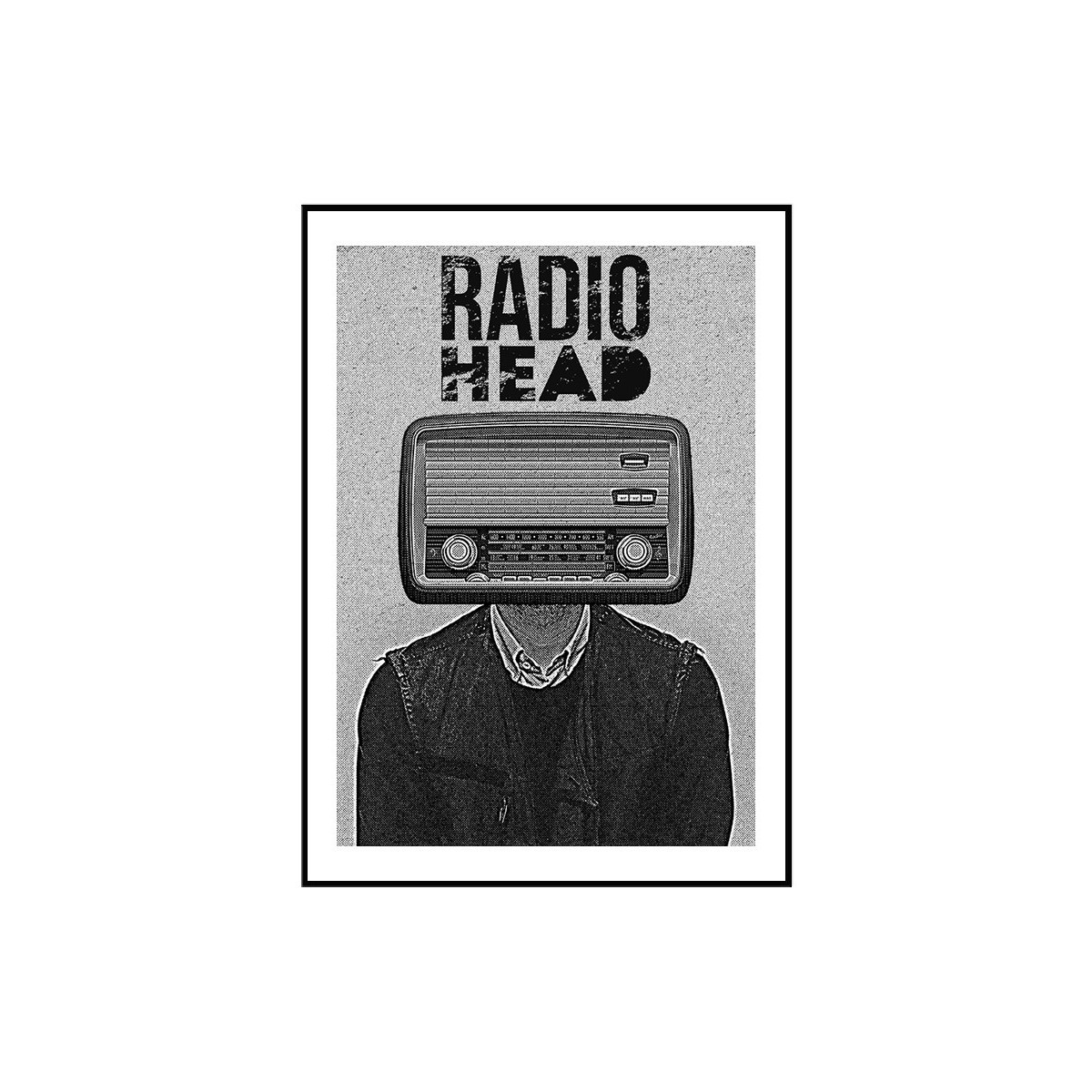 Постер в рамке "Radiohead"