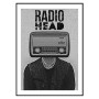 Постер в рамке "Radiohead"