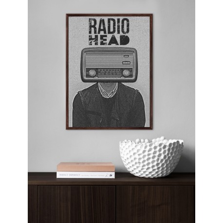 Постер в рамке "Radiohead"