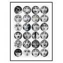Постер в рамці "Design Piero Fornasetti"