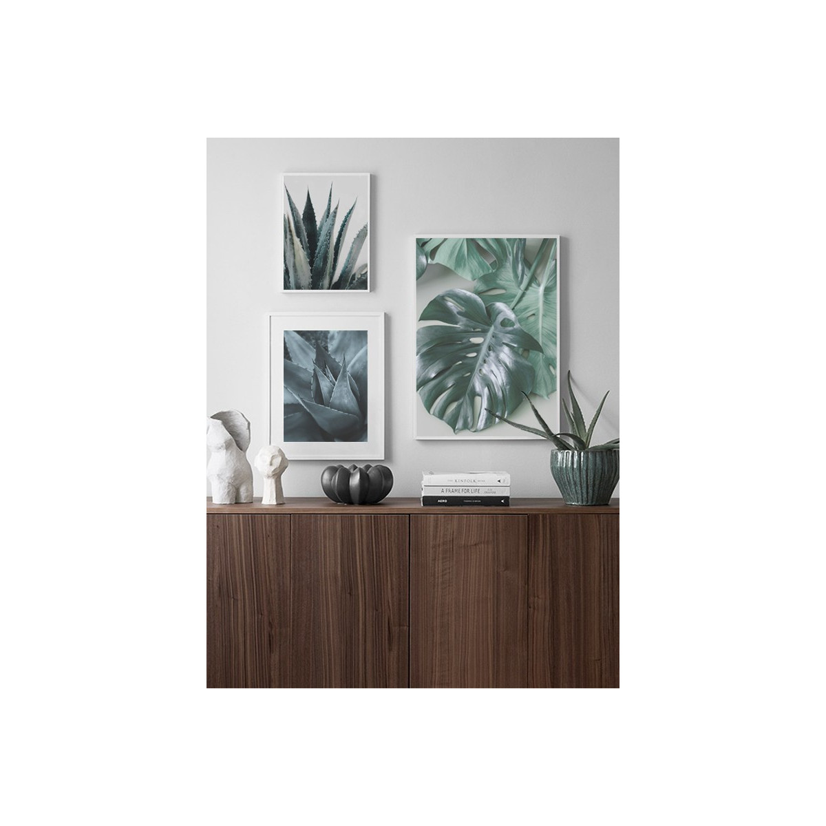 Комплект постеров в рамках "Palm"