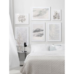 Комплект постеров в рамках "White cream"