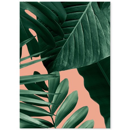 Постер "Green Leaf Aesthetic"