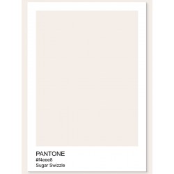 Постер "Pantone Sugar Swizzle"