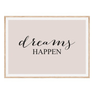 Комплект постеров в рамках "Dreams"