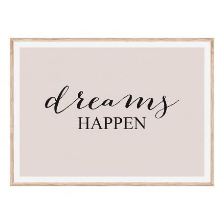 Комплект постеров в рамках "Dreams" Комплект постеров в рамках "Dreams"