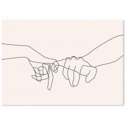 Комплект постерів "Romantic"