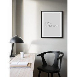 Постер "Живи настоящим"