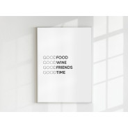 Постер "Good food"