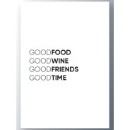 Постер "Good food"