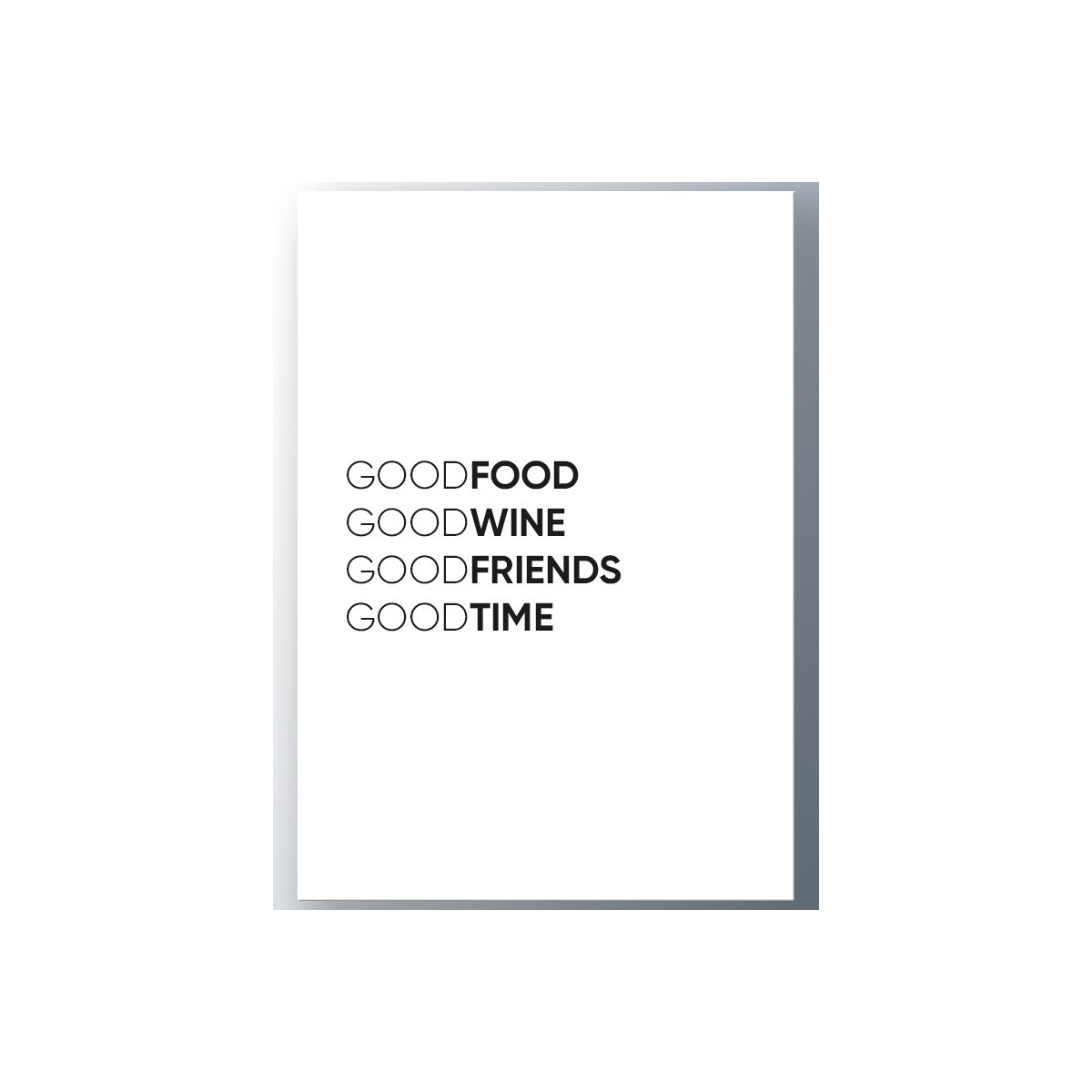 Постер "Good food"