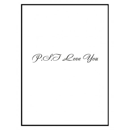 Постер "I love you"