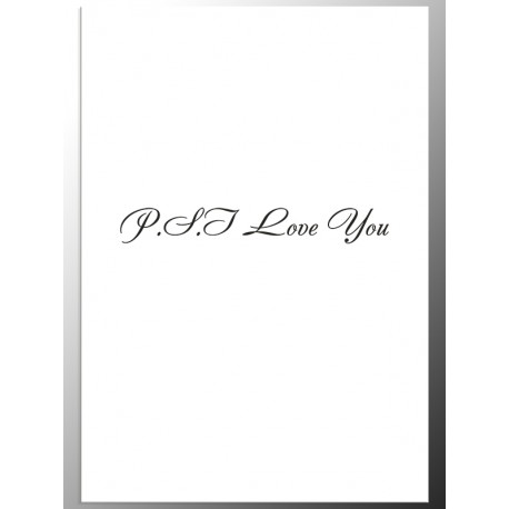 Постер "I love you"