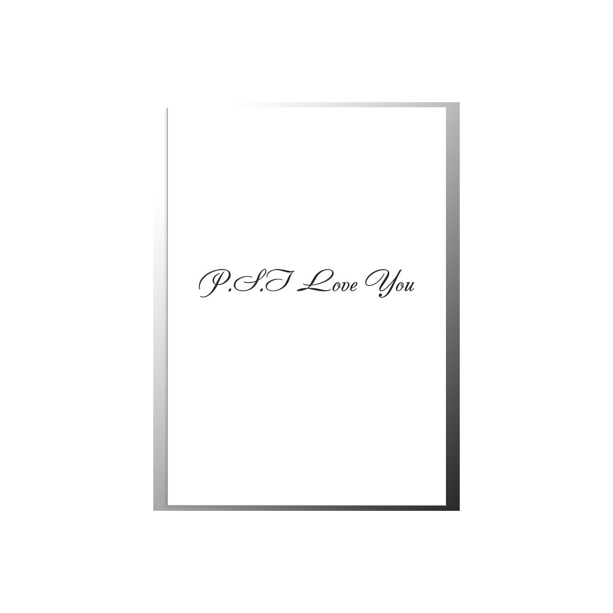 Постер "I love you"