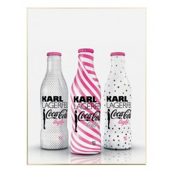 Комплект постеров в рамках "Only pink"