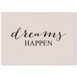 Постер "Мечты сбываются"