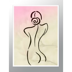 Комплект постеров в рамках "Flower"