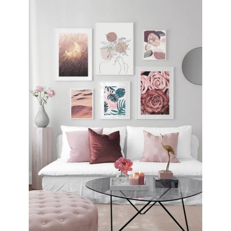 Комплект постерів в рамках "Flowers Art"