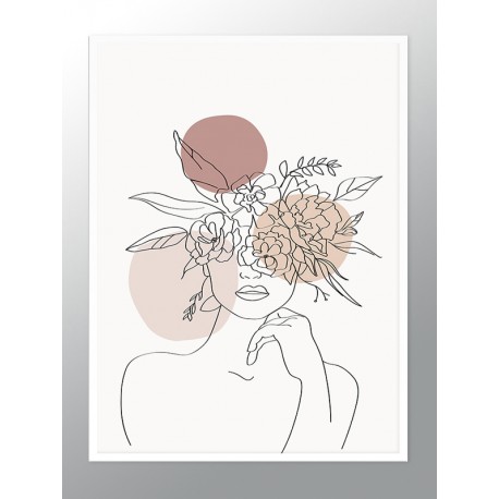 Комплект постеров в рамках "Flowers Art" Комплект постеров в рамках "Flowers Art"