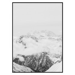 Постер "Облака в горах"