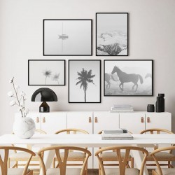 Комплект постерів "White Art"