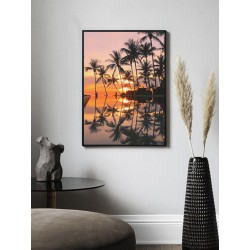 Постер "Золотой закат над Ко Пханган Тайланд"