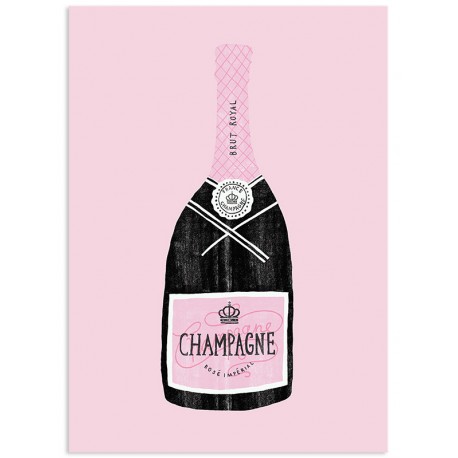 Комплект постеров "Champagne"