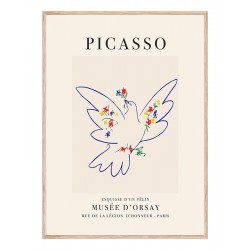 Комплект постеров в рамках "Peace"