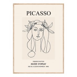 Комплект постеров в рамкках "Picasso"