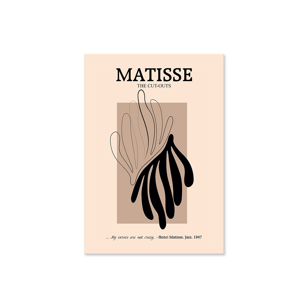Постер "The Cut-Outs. Henri Matisse"