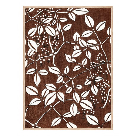 Постер "Leaf pattern. Bijutsu Sekai"
