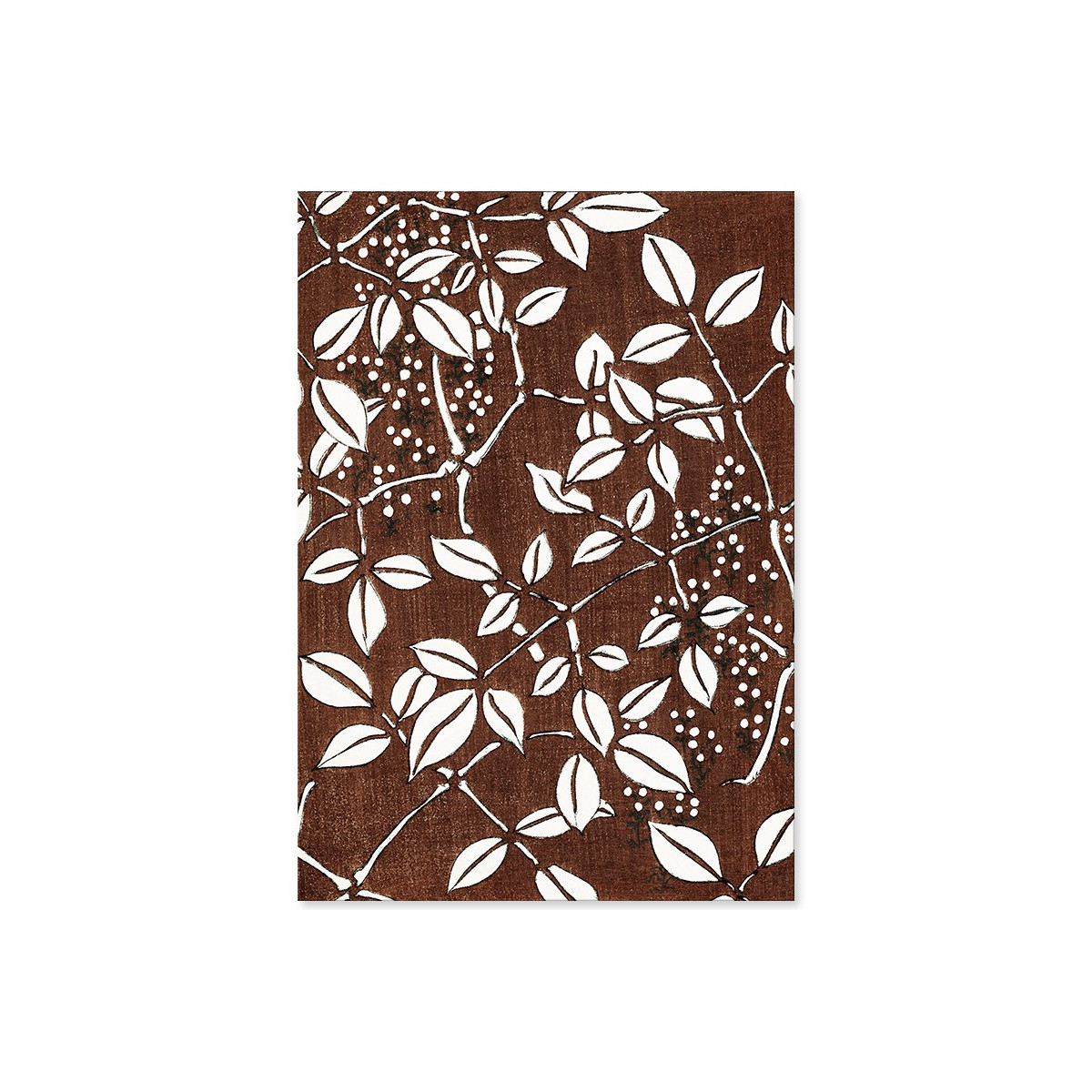 Постер "Leaf pattern. Bijutsu Sekai"