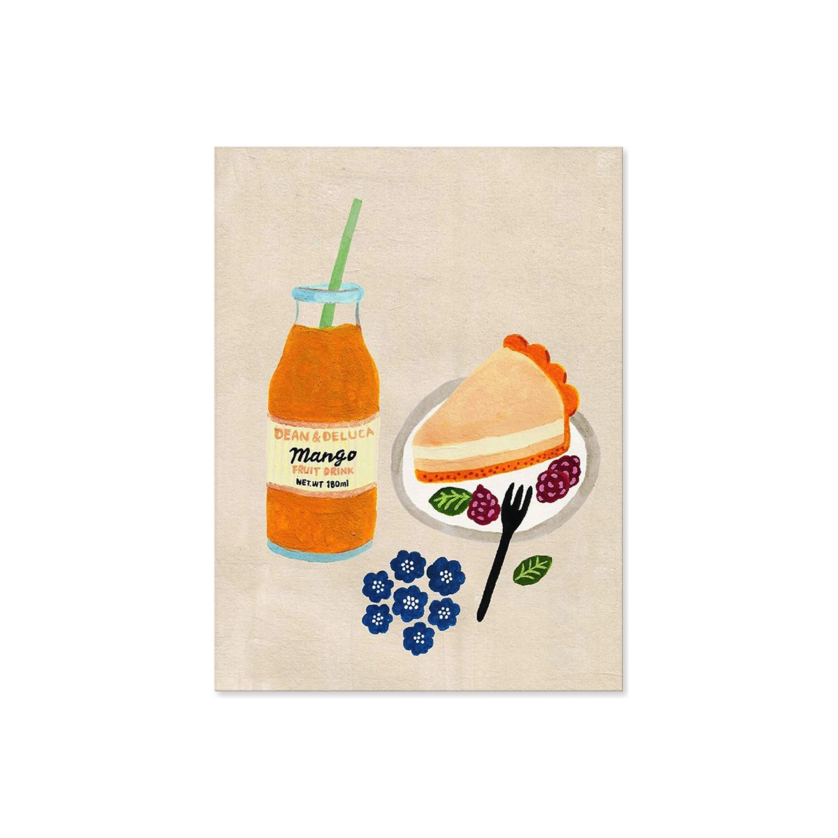 Постер "Mango dessert"