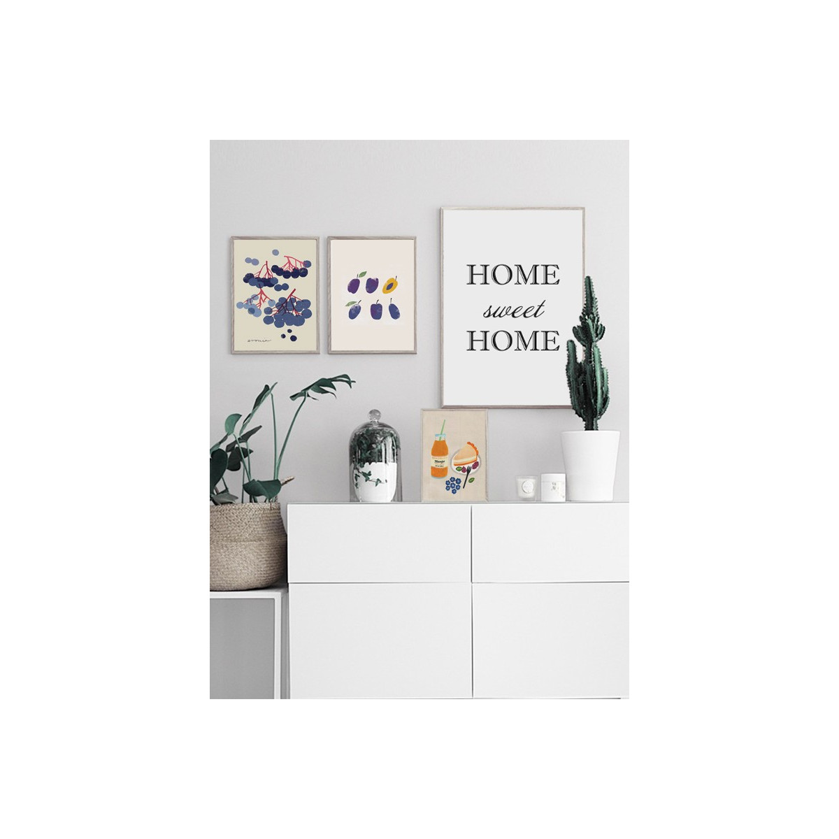 Комплект постерів в рамках "Home Sweet Home"