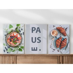 Комплект постеров в рамках "Pause"