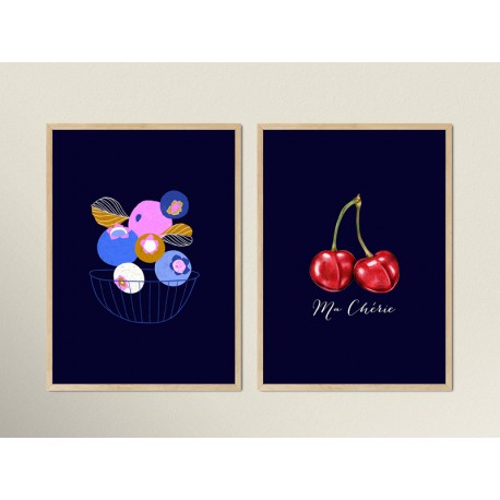 Комплект постеров в рамках "Sweet Art"