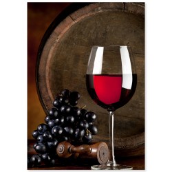 Комплект постерів "Wine & Cheese"