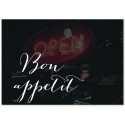 Постер "Bon appetit"