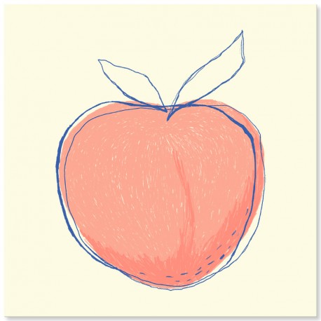 Постер "Peach Art"