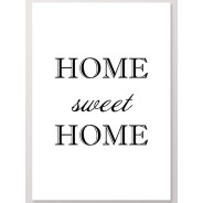 Постер "Home Sweet Home"