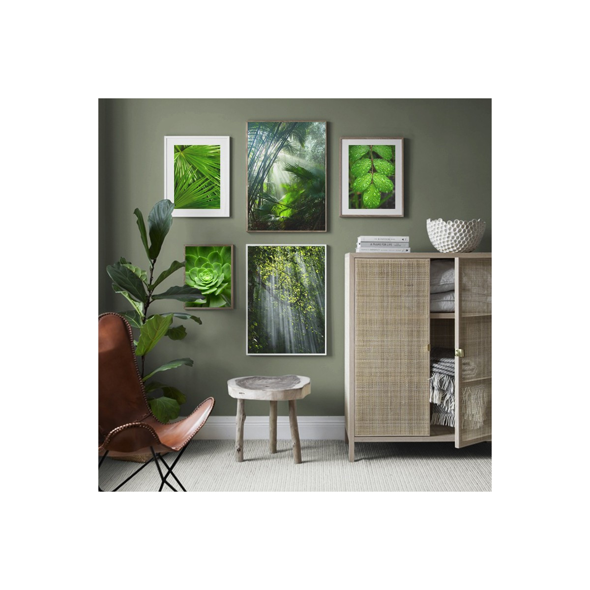 Комплект постеров "Greenery"