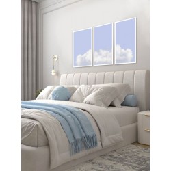 Комплект постеров "На облаках. Голубой"