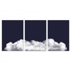 Комплект постерів "На хмарах. Синій"