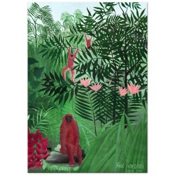 Комплект постеров "Тропический лес. Анри Руссо"