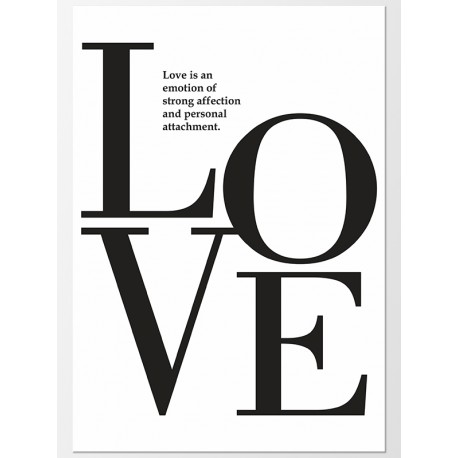 Постер "Love"