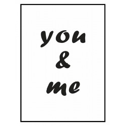 Постер "Ты и я"