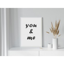 Постер "Ты и я"