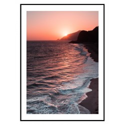 Постер "Персиковое небо"