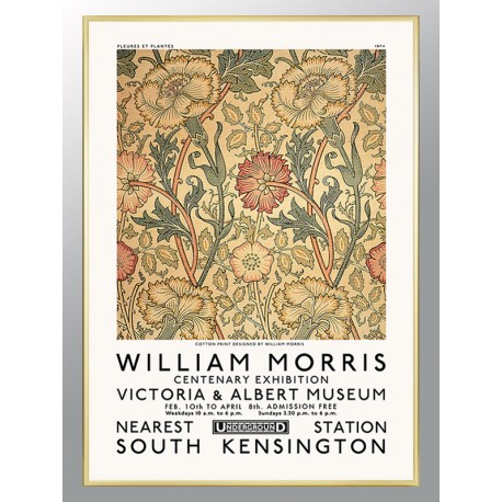 Постер "Pink and Rose. William Morris"